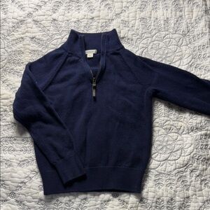 Crewcuts Charcoal Zip-Up Sweater